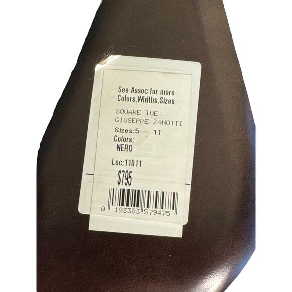 Giuseppe Zanotti NIB Brendha 45mm Pumps in Black Patent Leather Size 39.5 - Picture 10 of 13